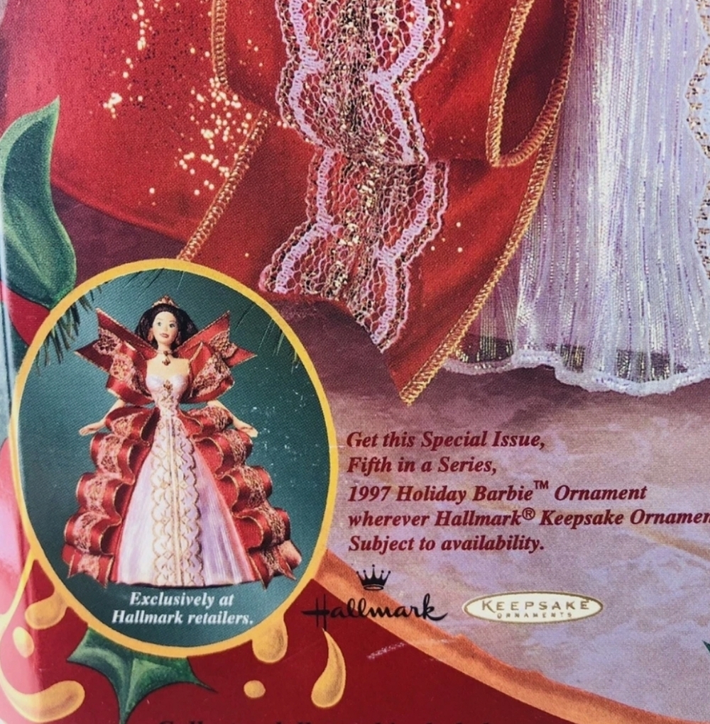 1997 Happy Holidays Special Edition Barbie Doll. Collectible NRFB - Picture 7 of 9